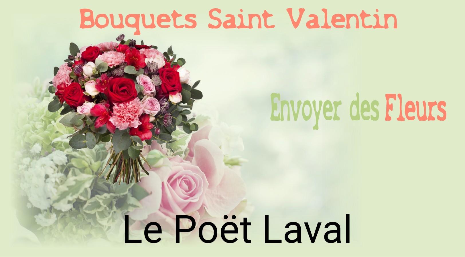 Roses de Saint-Valentin livrées à Le Poët-Laval